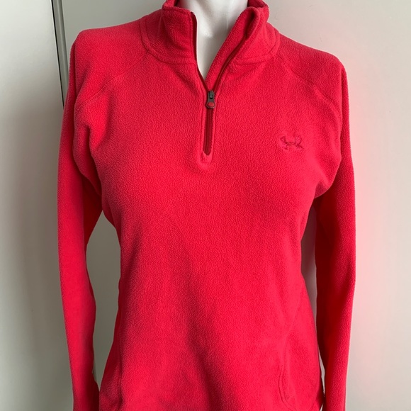 Under Armour pink 1/4 zip fleece pullover - Picture 7 of 7